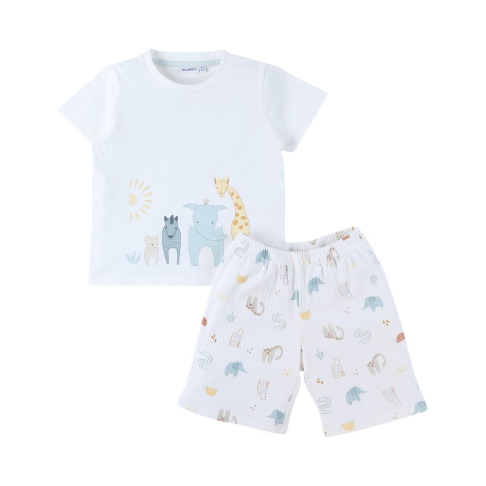 Pyjama korte mouwen Jersey Crazy Safari