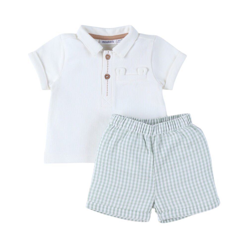 Set Polo en Short - Ceremony Boy Vichy