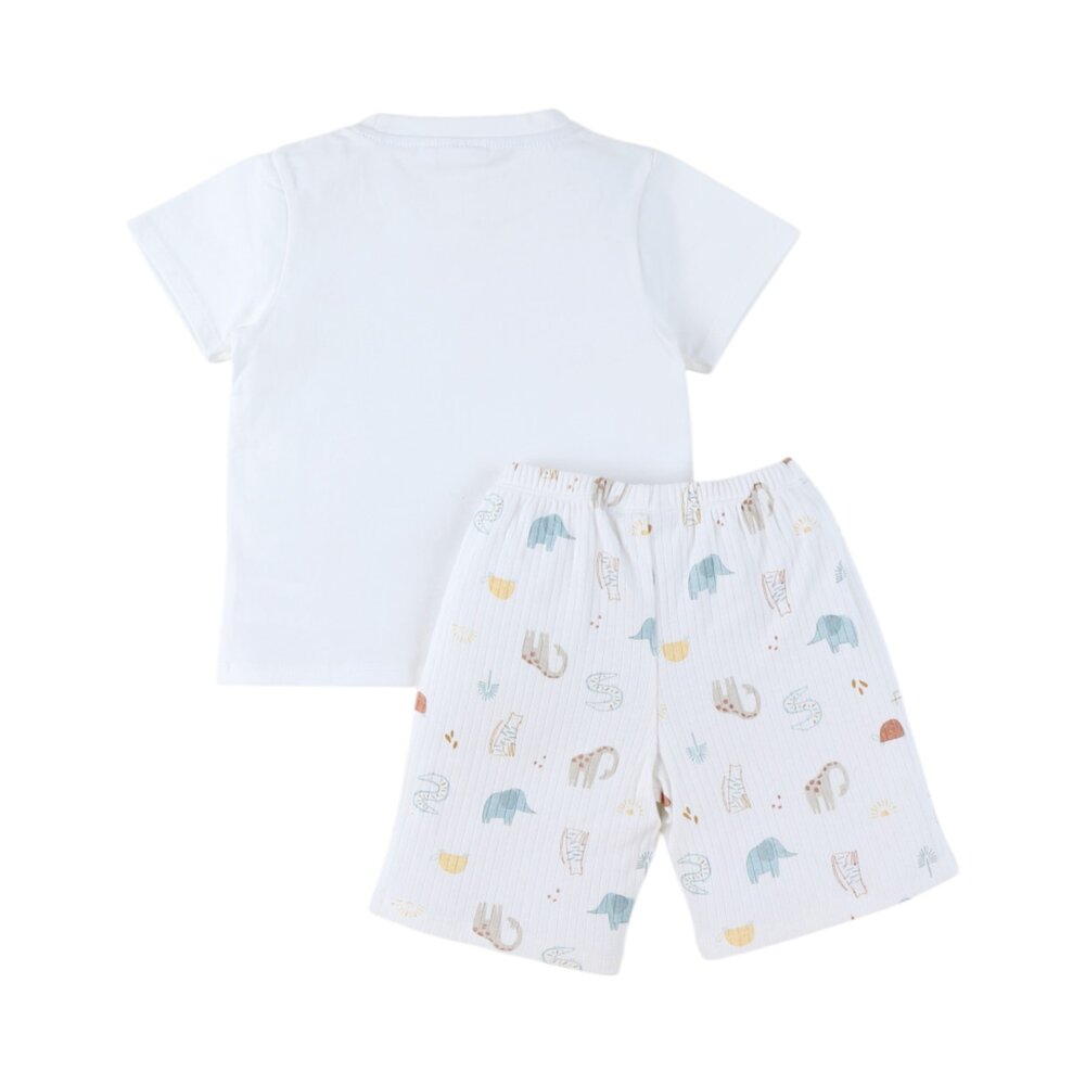 Pyjama korte mouwen Jersey Crazy Safari