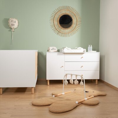 Meegroeibed - 70x140 cm + zijlatten Wonder white