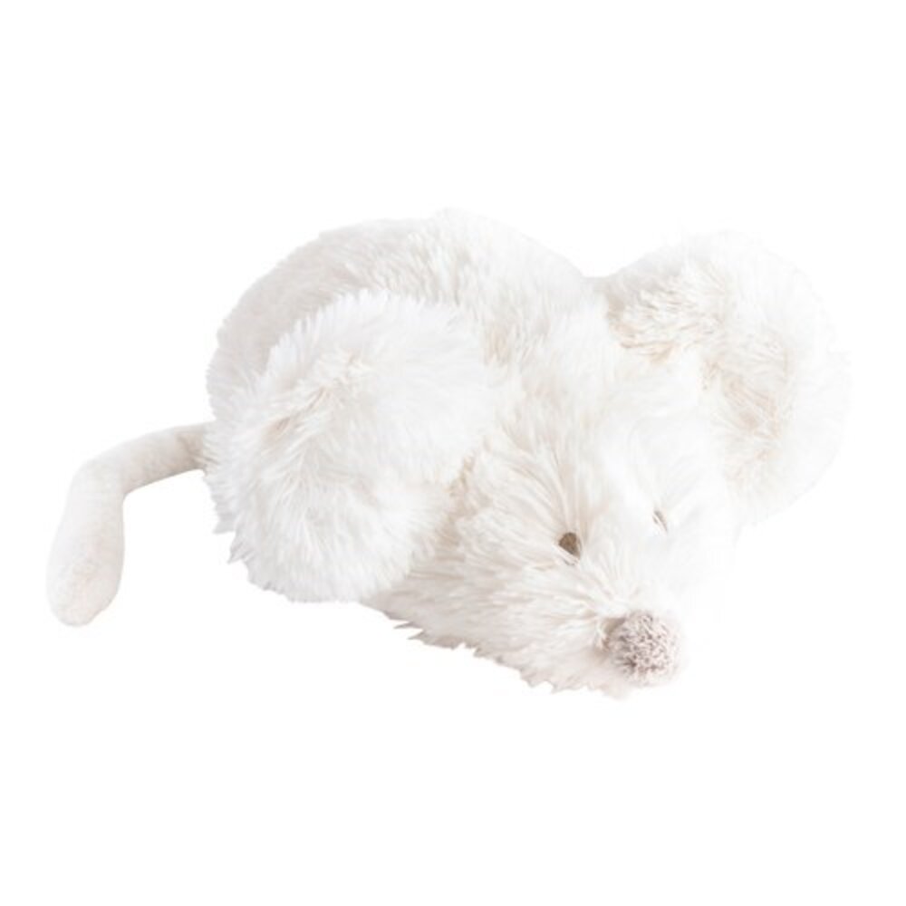 Maude Rattle Ball 14 cristal white