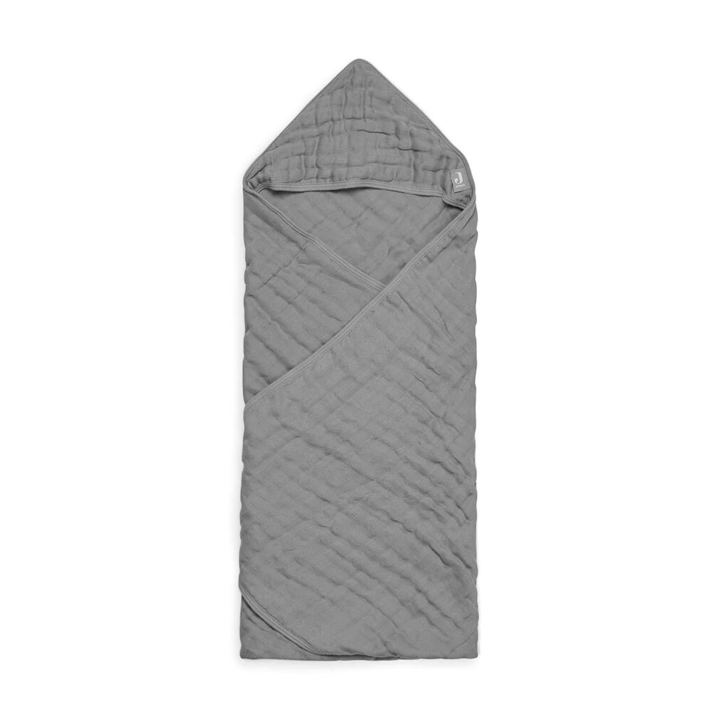 Badcape 75x75cm Wrinkled Cotton Storm Grey