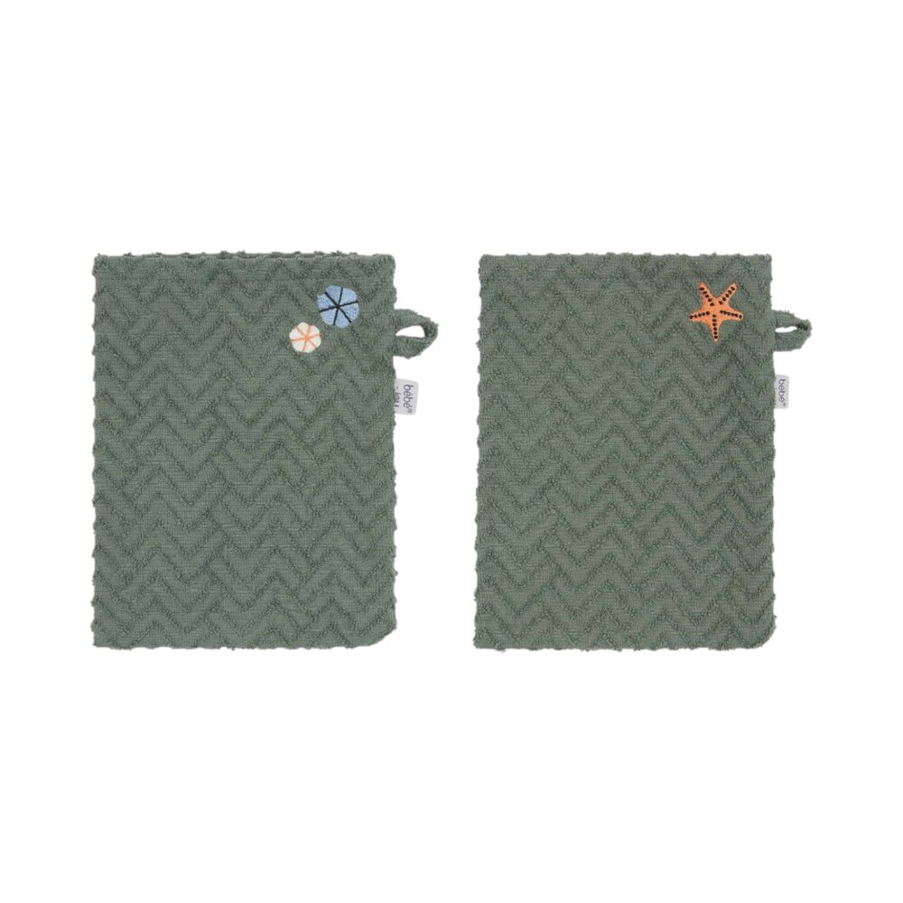 Washandjes (2 stuks) Ocean vibes