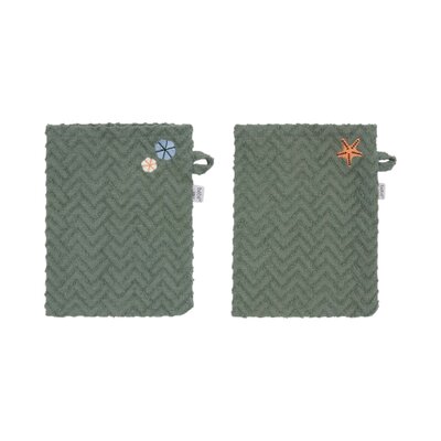 Washandjes (2 stuks) Ocean vibes