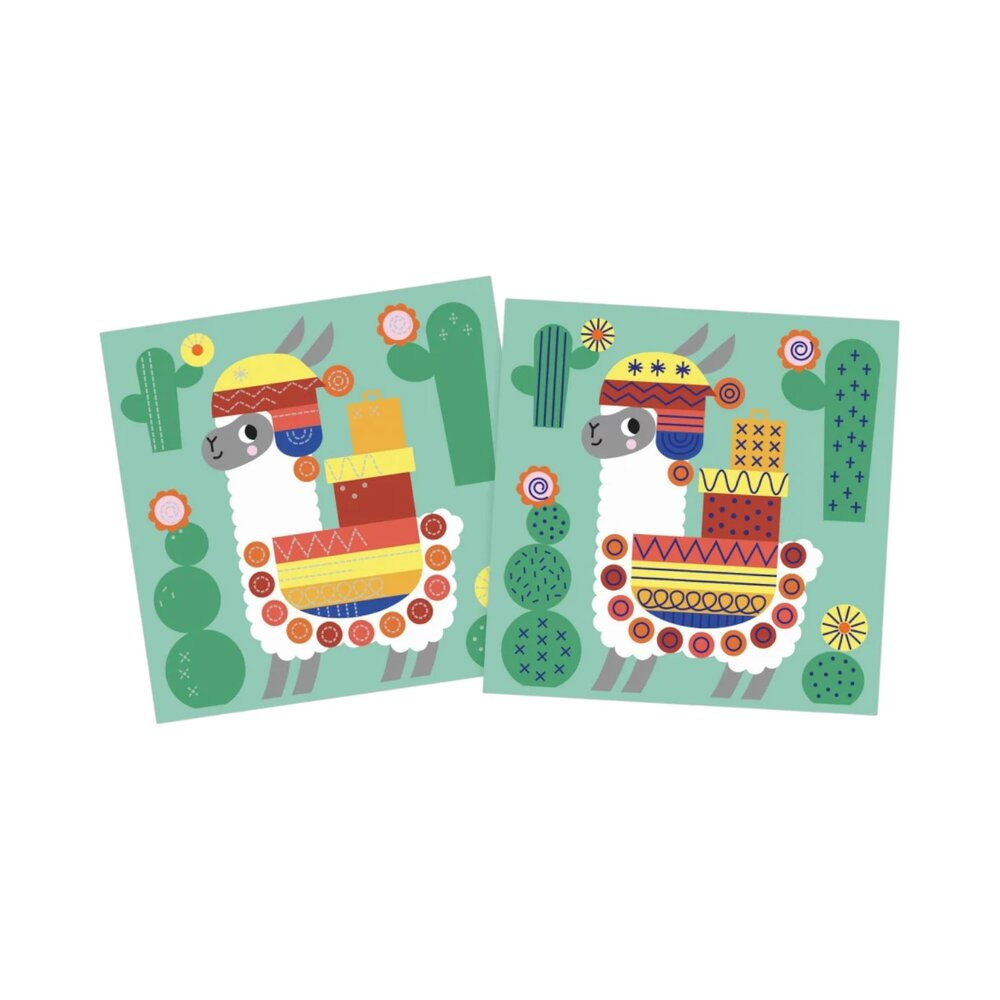 Knutseldoos 4 Jaar - Kleur- en stickerset