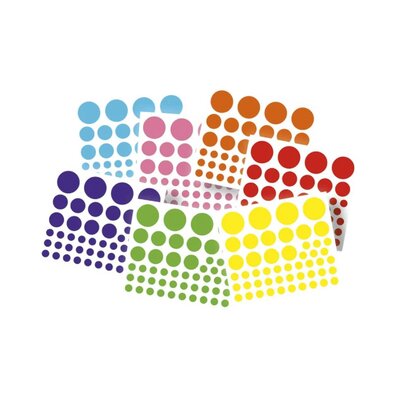 Knutseldoos 3 Jaar - Ronde stickers