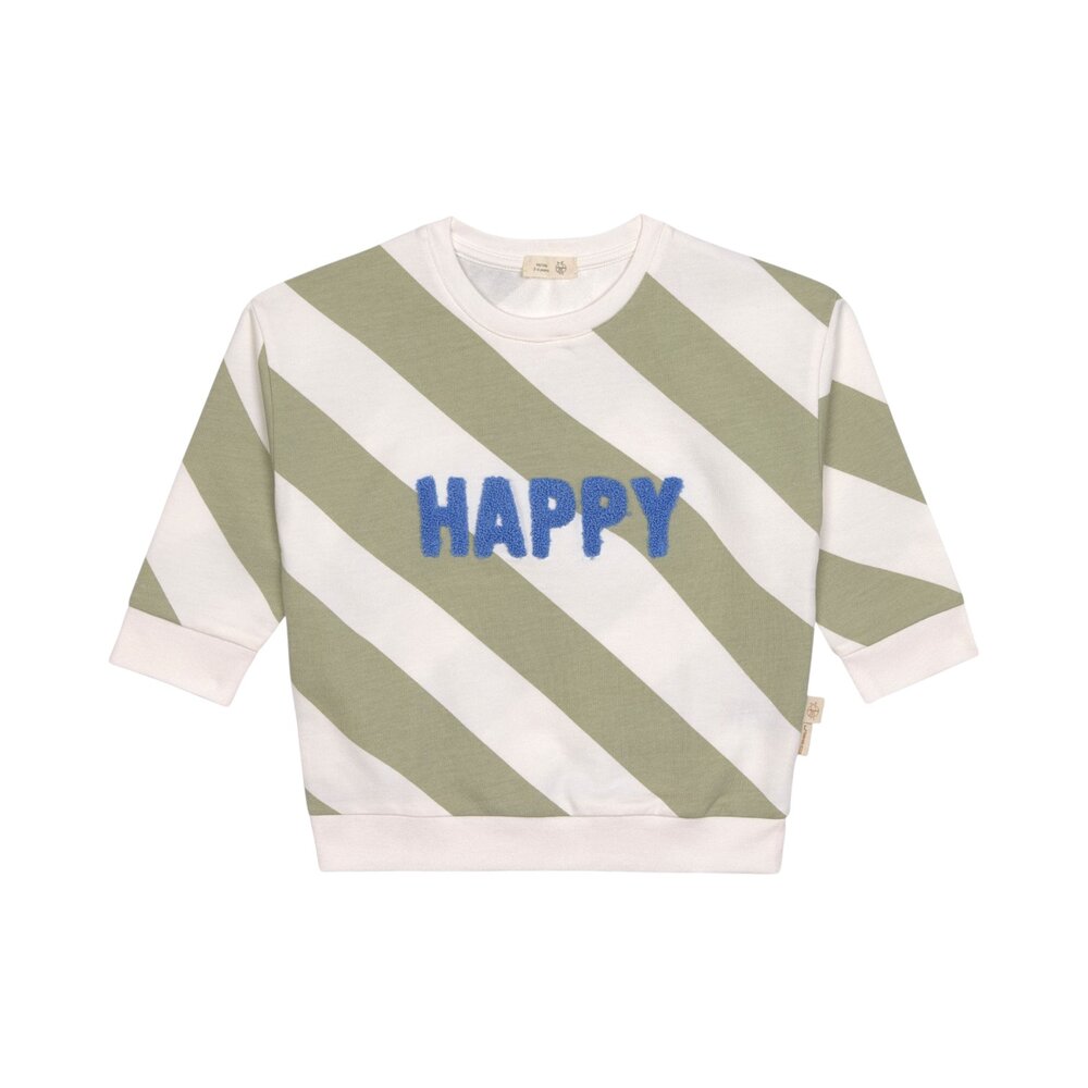 Kids Sweater GOTS Happy Milky/light khaki
