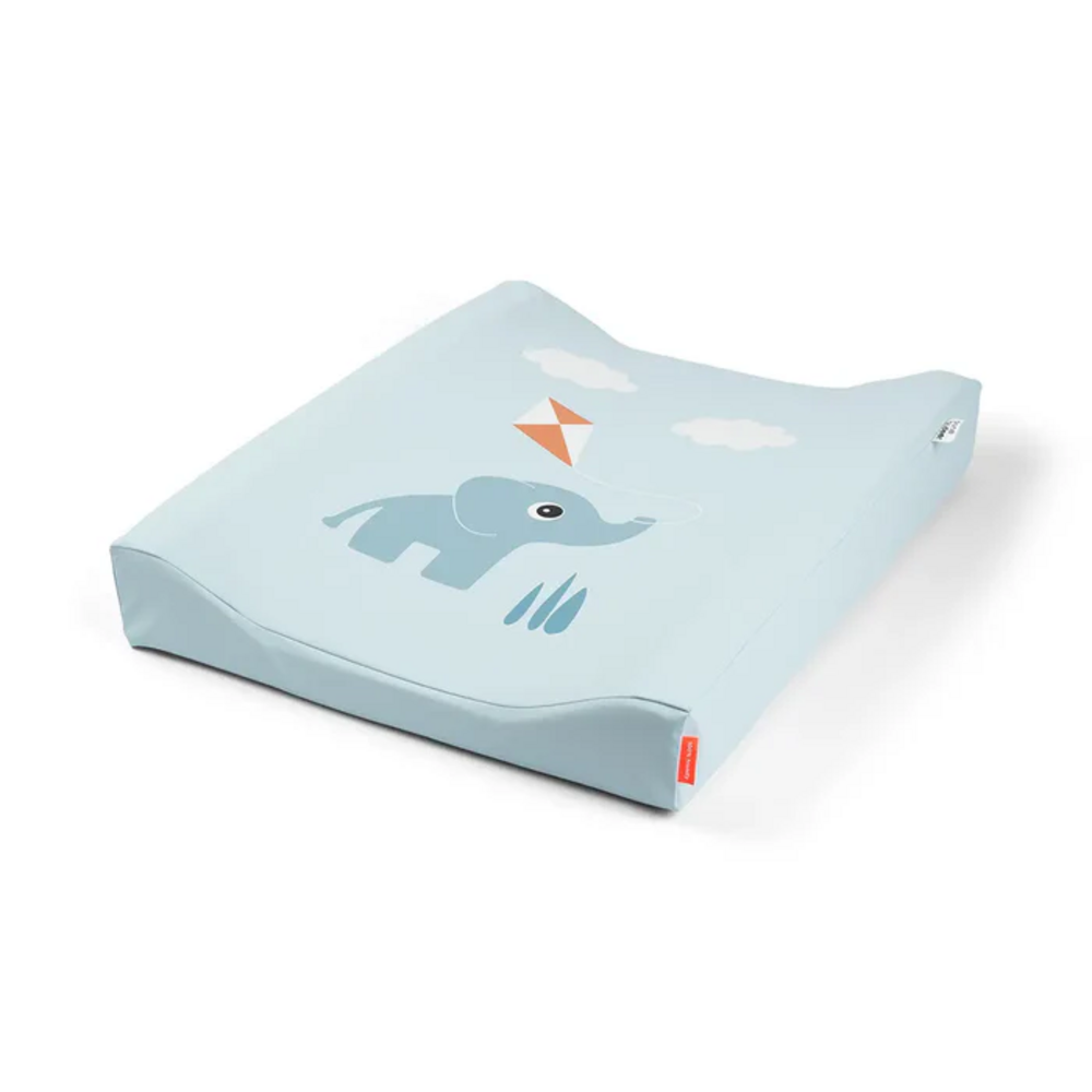 Verzorgingskussen easy wipe Playground blauw