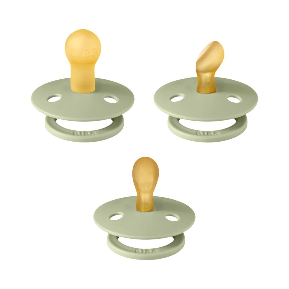 Fopspenen Latex - Rond,Anatomisch,Symmetrisch T1 - Try it pack Sage