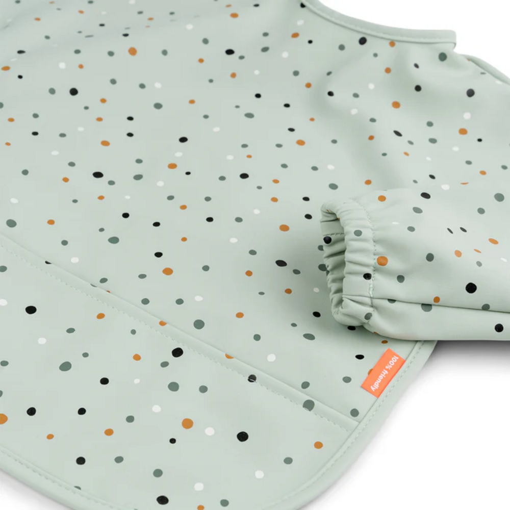 Slab met lange mouwen Happy dots Green