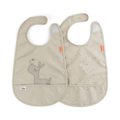 Slabben met velcro 2-pack Lalee Sand