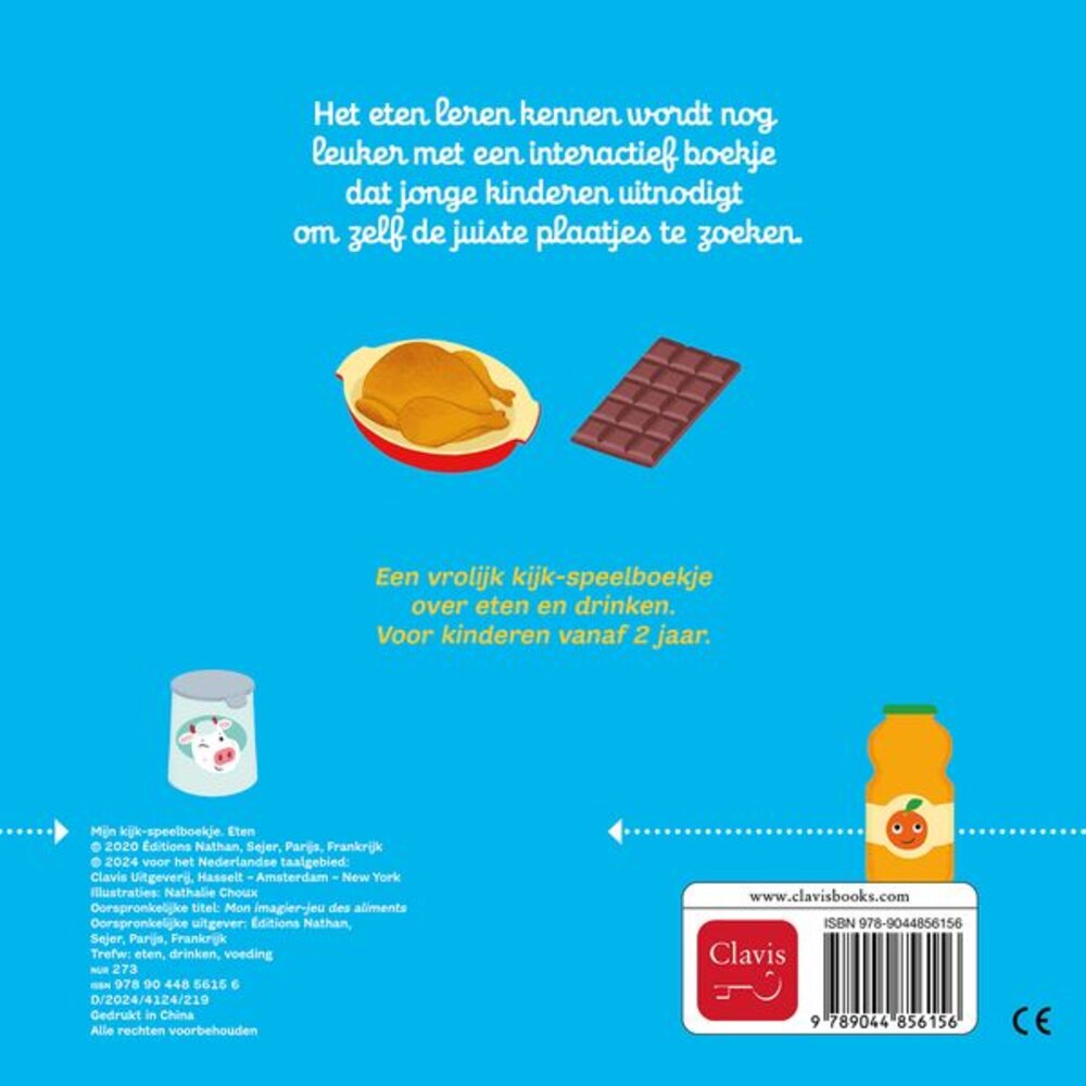 Mijn kijk- en speelboekje: Eten