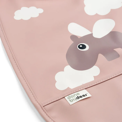 Slab met velcro Happy clouds Powder