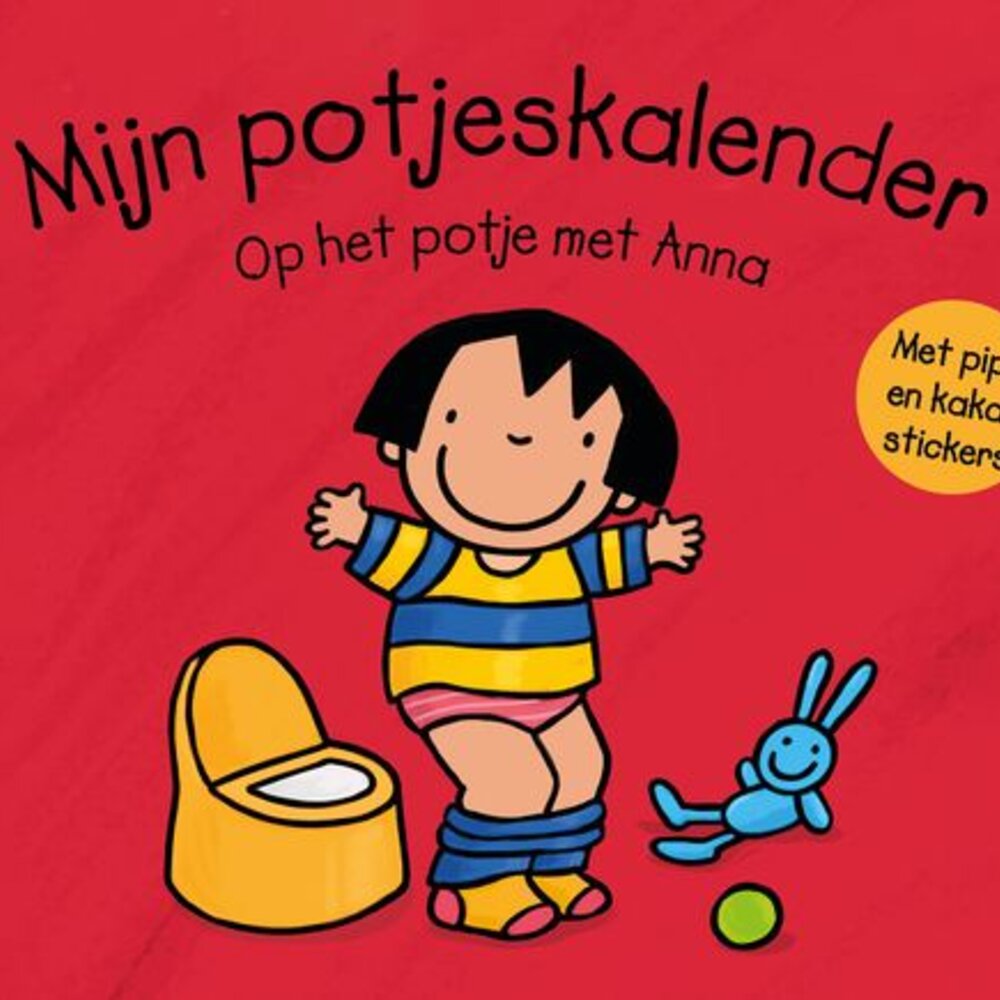 Mijn potjeskalender op het potje met Anna