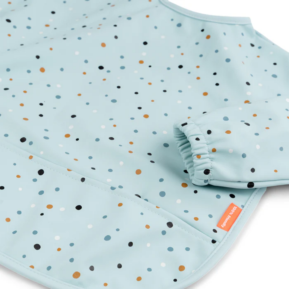 Slab met lange mouwen Happy dots Blue