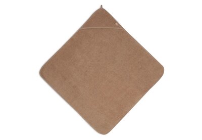 Badcape badstof 75x75cm Biscuit