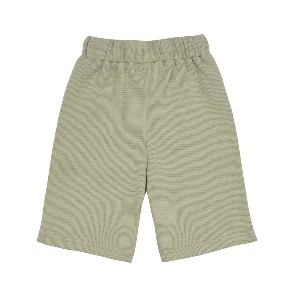 Short Waffle GOTS Light khaki