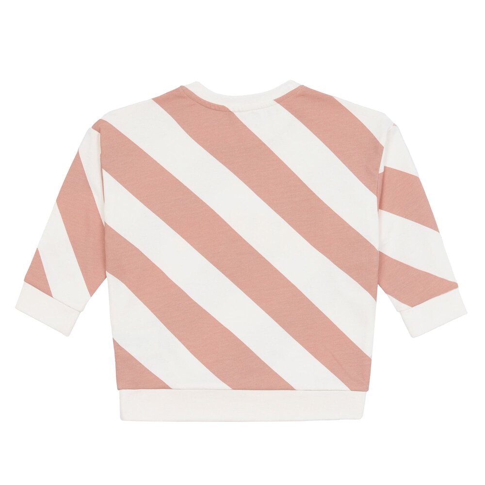 Kids Sweater GOTS Happy Milky/peach