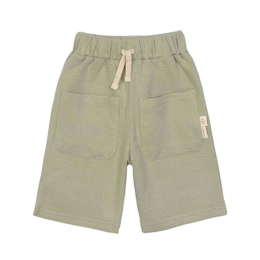 Short Waffle GOTS Light khaki
