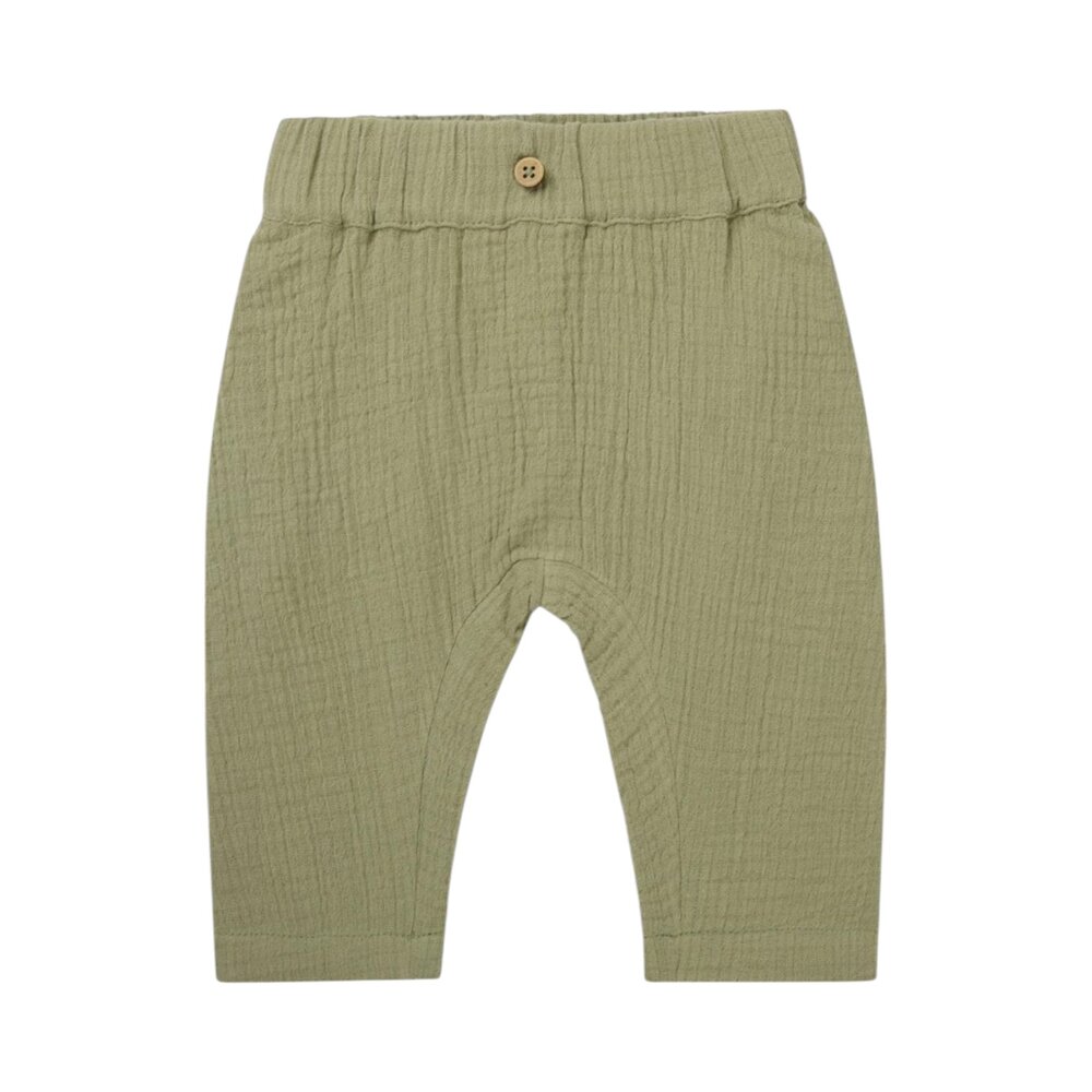 Broek Oatfield relaxed fit Oil Green