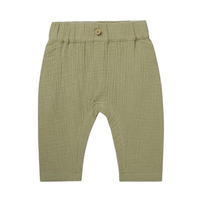 Broek Oatfield relaxed fit Oil Green