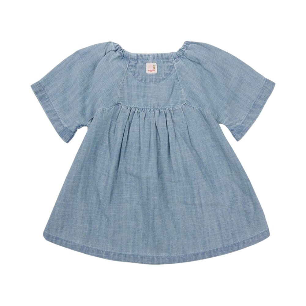 Kleedje korte mouwen Mabton Light Blue