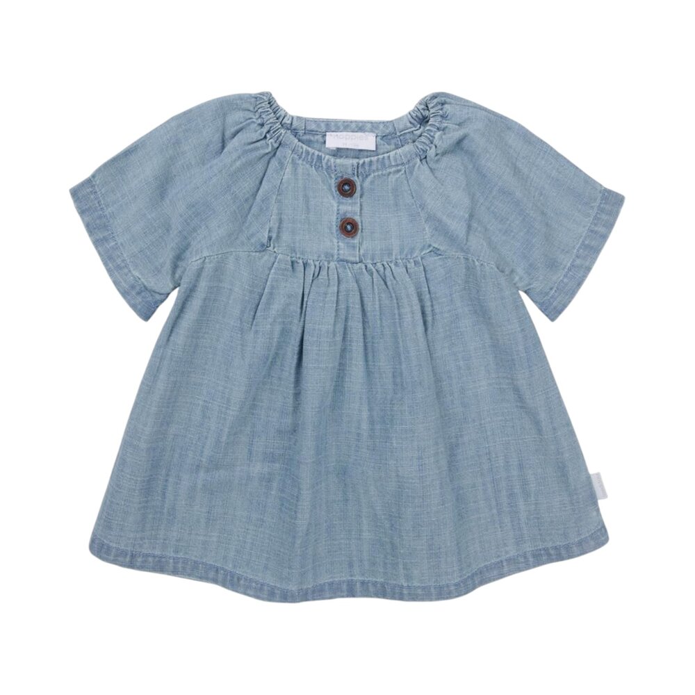 Kleedje korte mouwen Mabton Light Blue