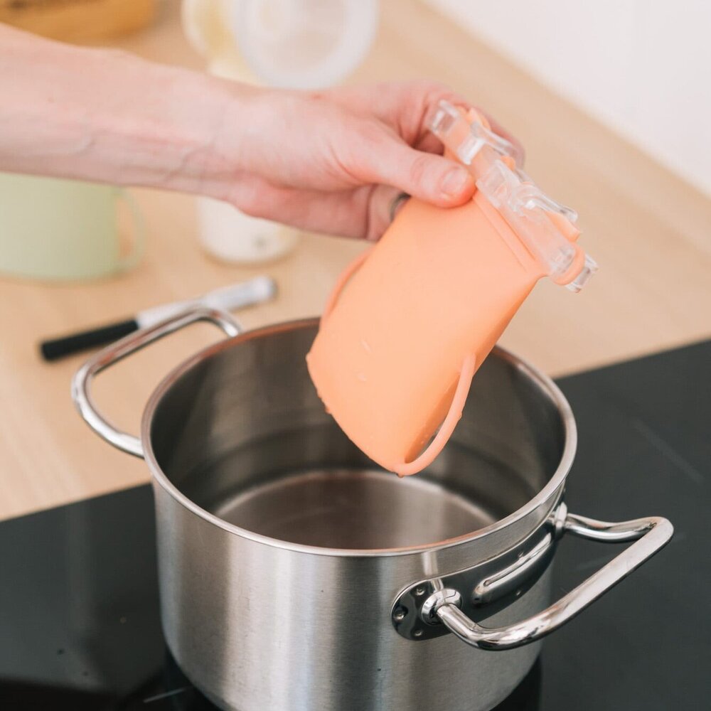 Yummy Bag - 2-Pack Bewaarzakjes voor moedermelk en voeding Bloom