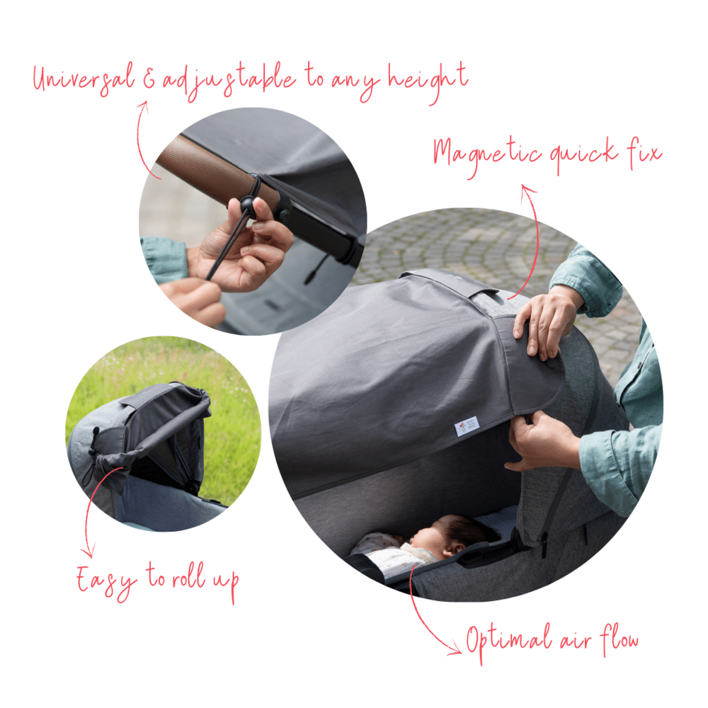 Universeel UV zonnescherm Epic Grey