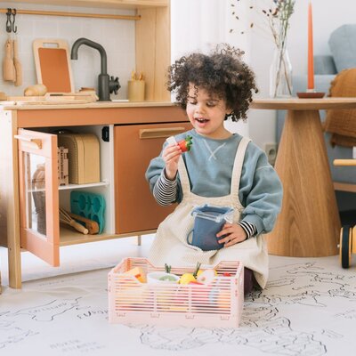 Yummy Bag - 2-Pack Bewaarzakjes voor moedermelk en voeding Denim