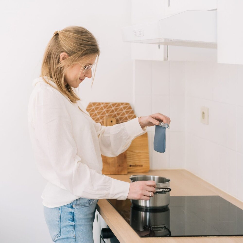 Yummy Bag - 2-Pack Bewaarzakjes voor moedermelk en voeding Denim