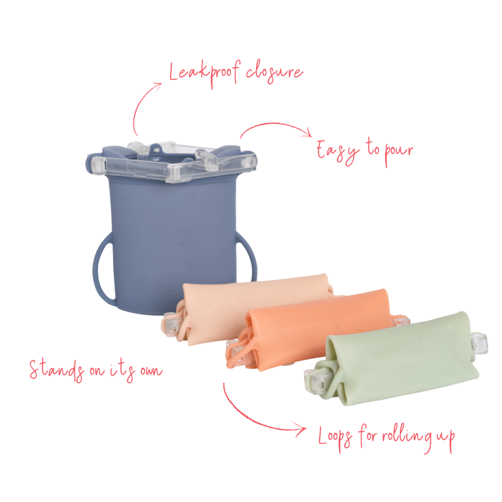 Yummy Bag - 2-Pack Bewaarzakjes voor moedermelk en voeding Aspen