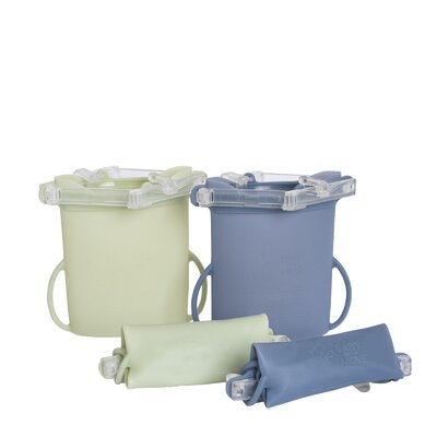 Yummy Bag - 4-Pack Bewaarzakjes voor moedermelk en voeding Nature