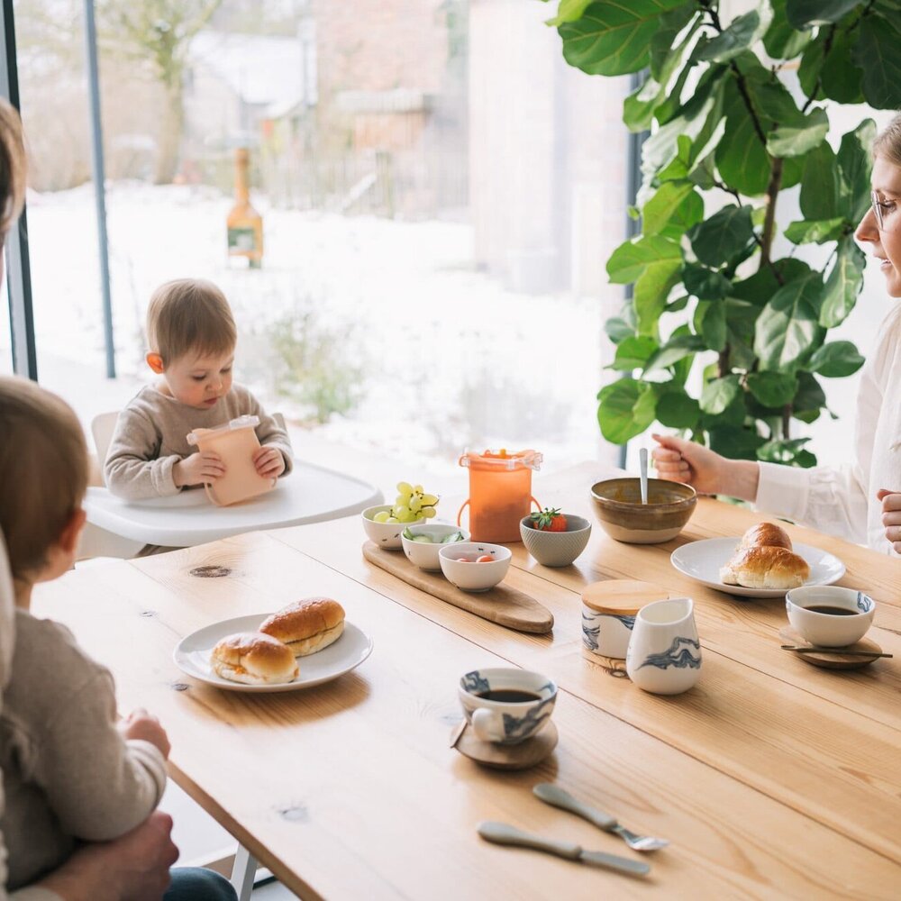 Yummy Bag - 4-Pack Bewaarzakjes voor moedermelk en voeding Flower