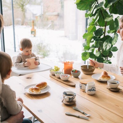 Yummy Bag - 4-Pack Bewaarzakjes voor moedermelk en voeding Flower