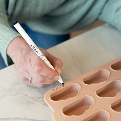 Yummy Tray - Vriesvorm voor moedermelk en babypuree Blush