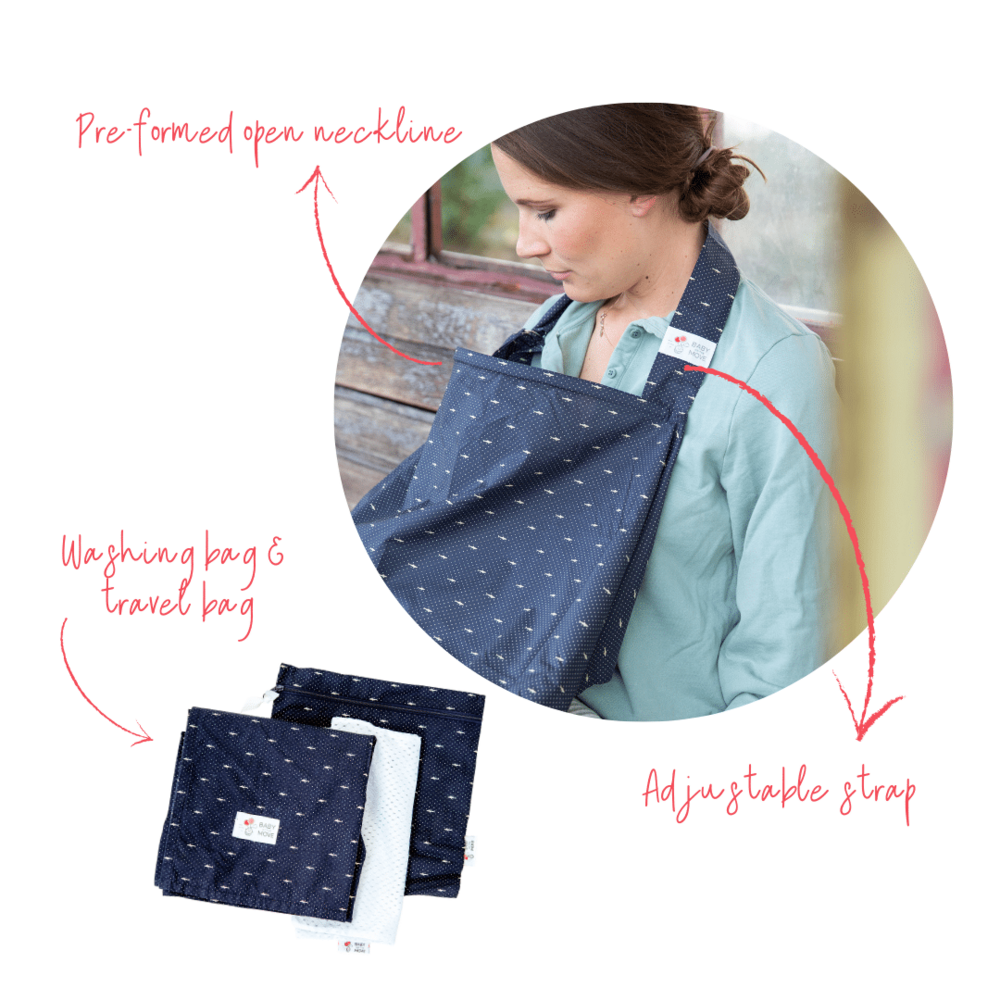 Borstvoedingsdoek Deep Blue