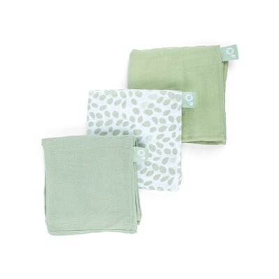 Tetradoeken Lovely (3 stuks) Mini leaves green