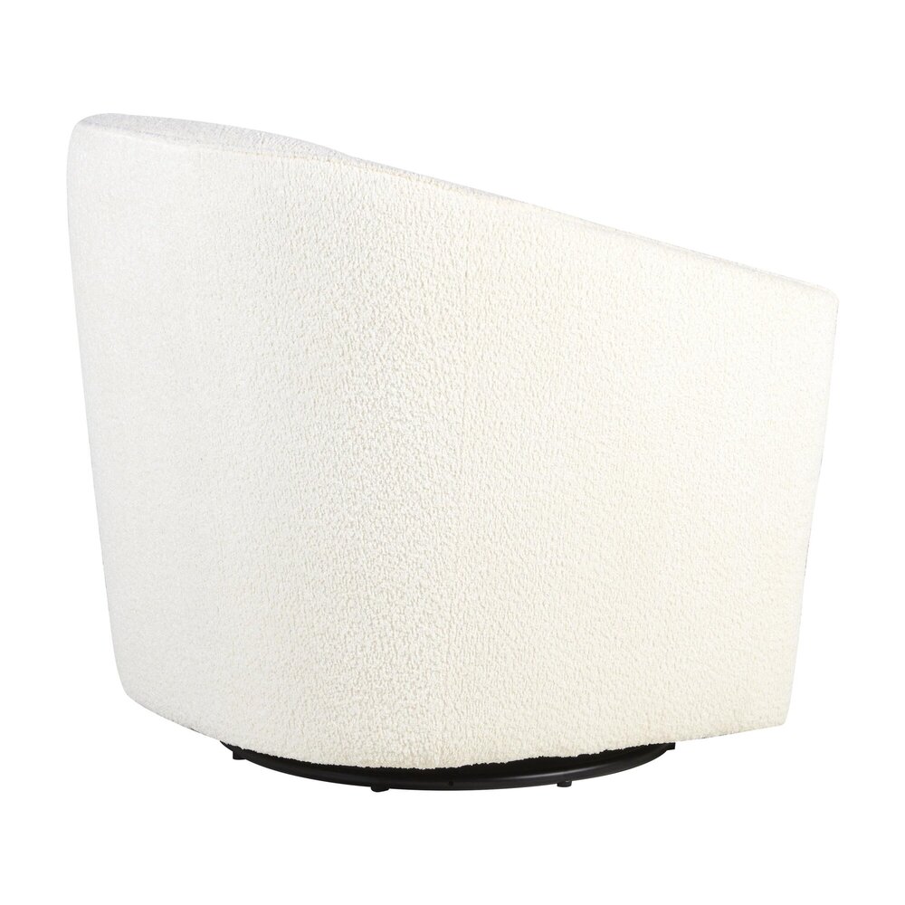 Gomi - swivel & gliding chair Cream