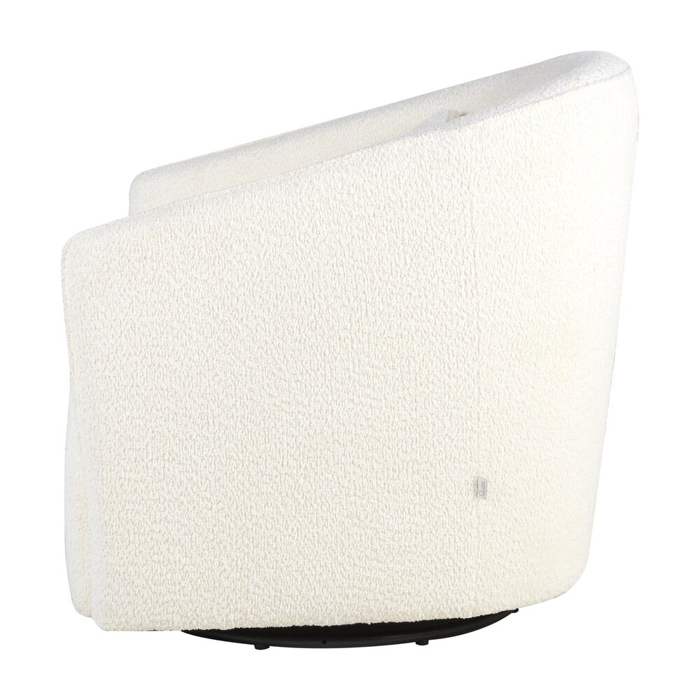 Gomi - swivel & gliding chair Cream