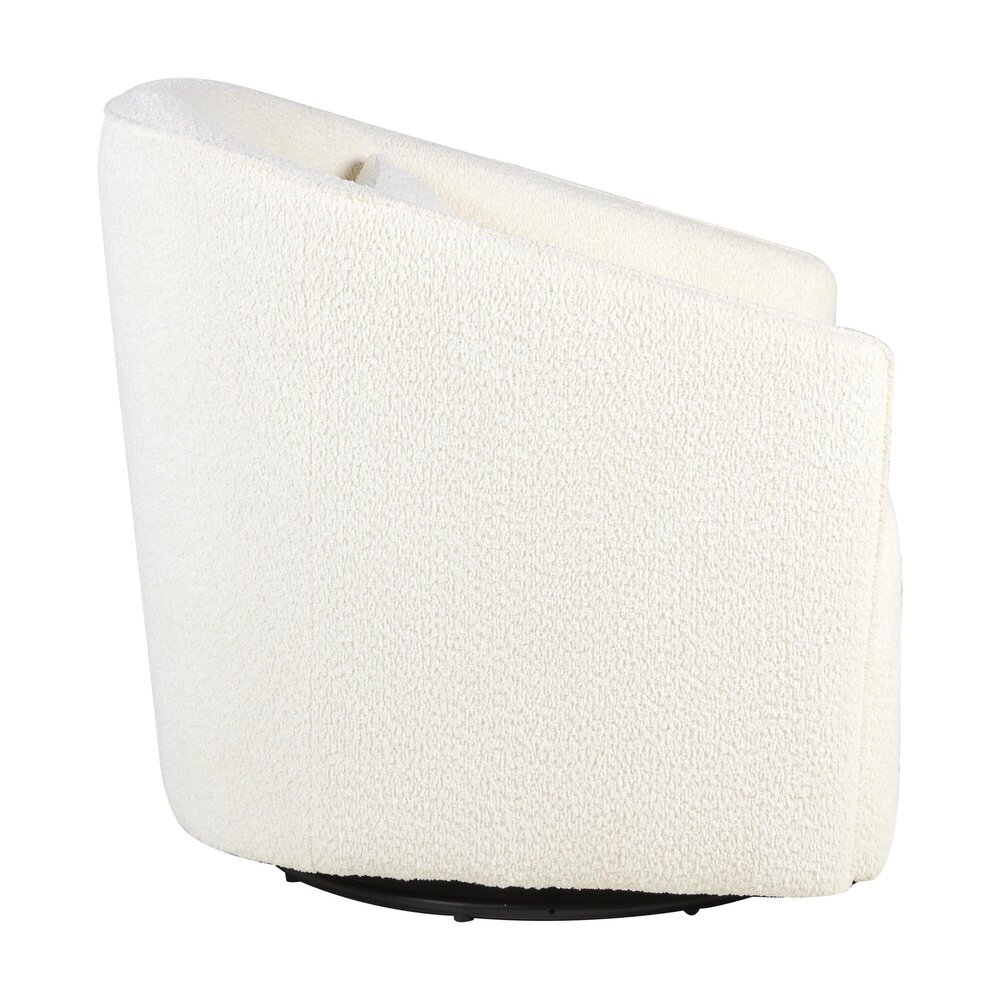 Gomi - swivel & gliding chair Cream