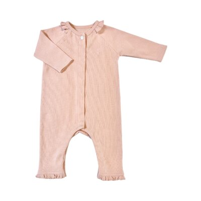 Babypakje Olivia ruffles Blush pink