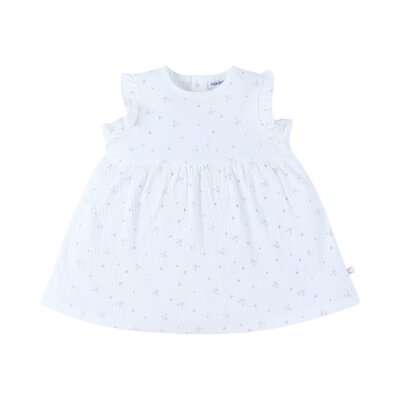 Kleedje, Jersey Gekreukeld - Newborn Beige