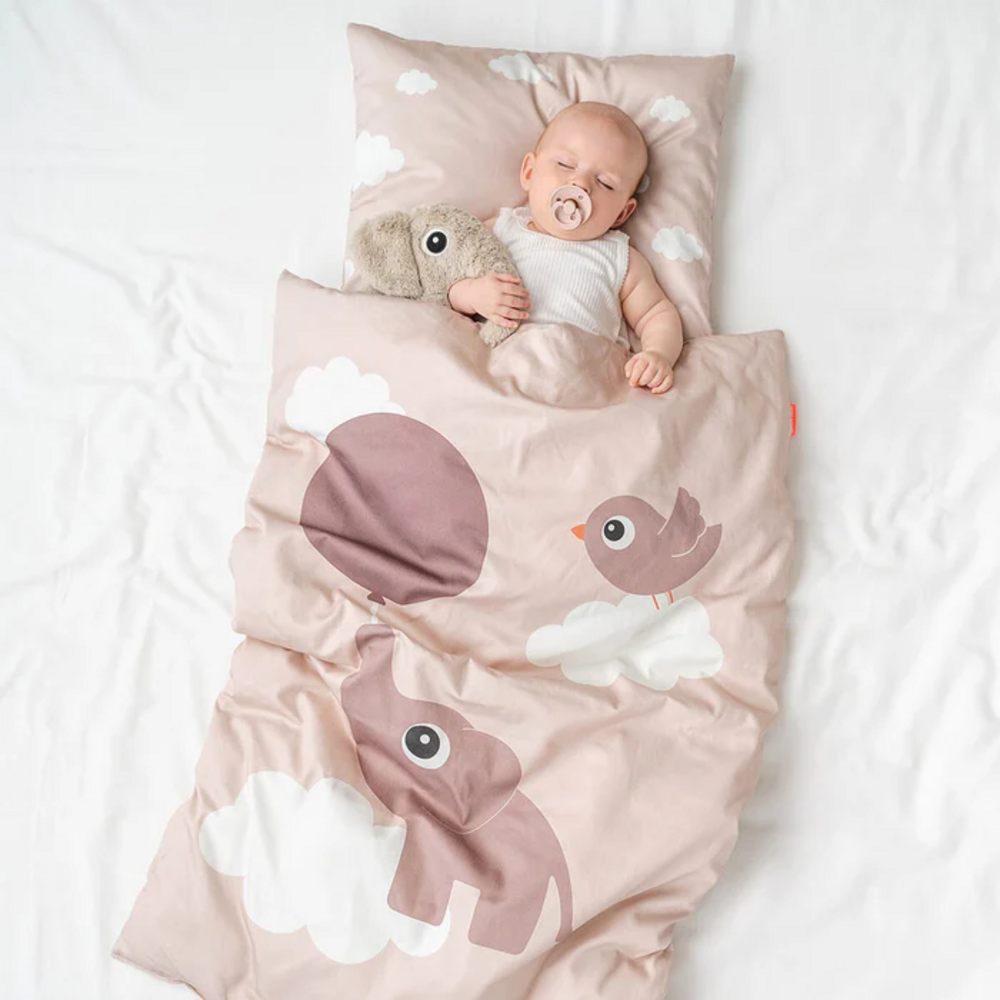 Bedlinen junior Elphee 100x140 cm Powder