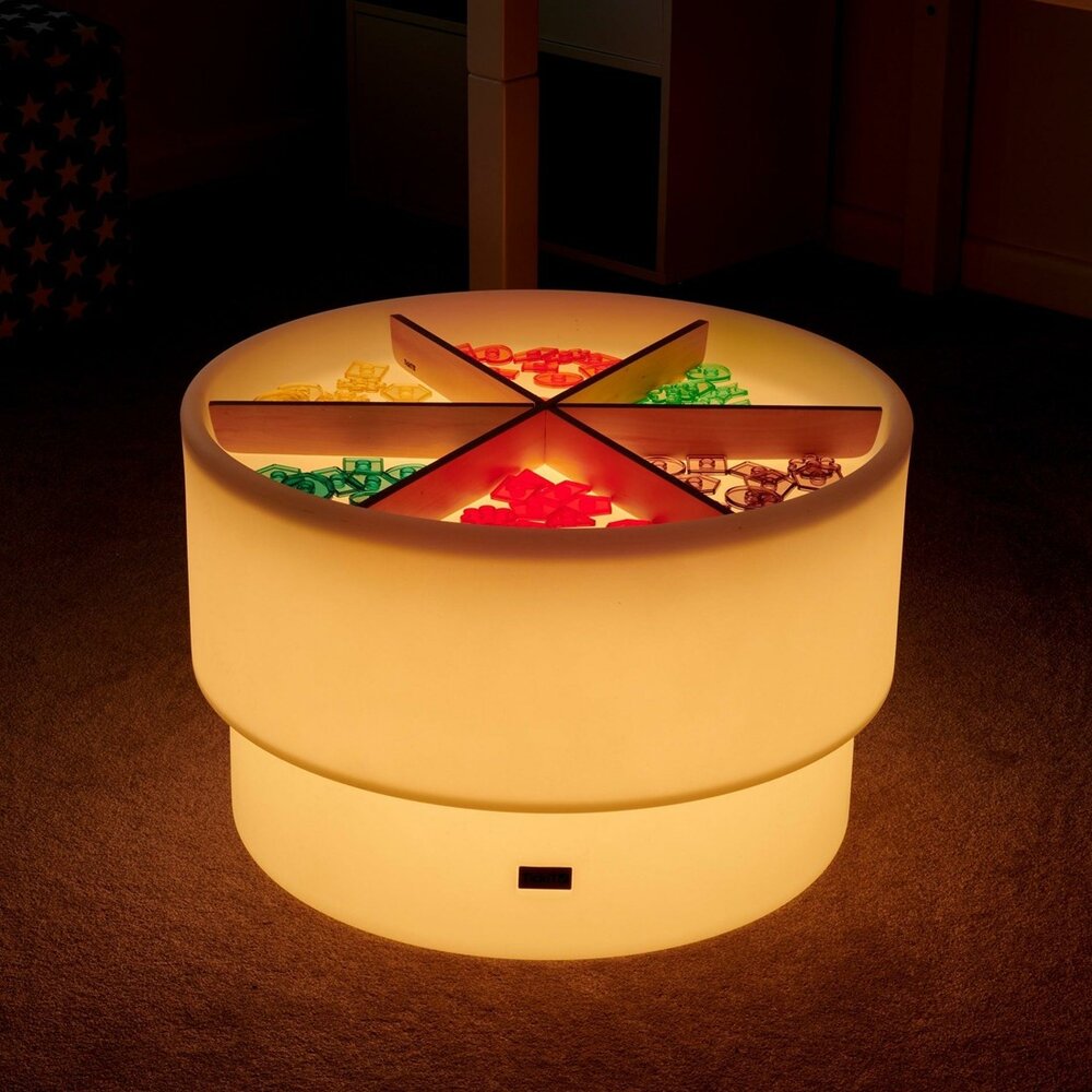 Sensorische Ontdekkings tafel met sfeerverlichting