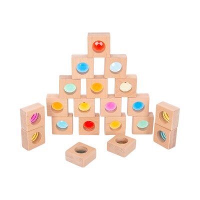 Houten Caleidoscoop Blokken Fsc 100% - Pk20