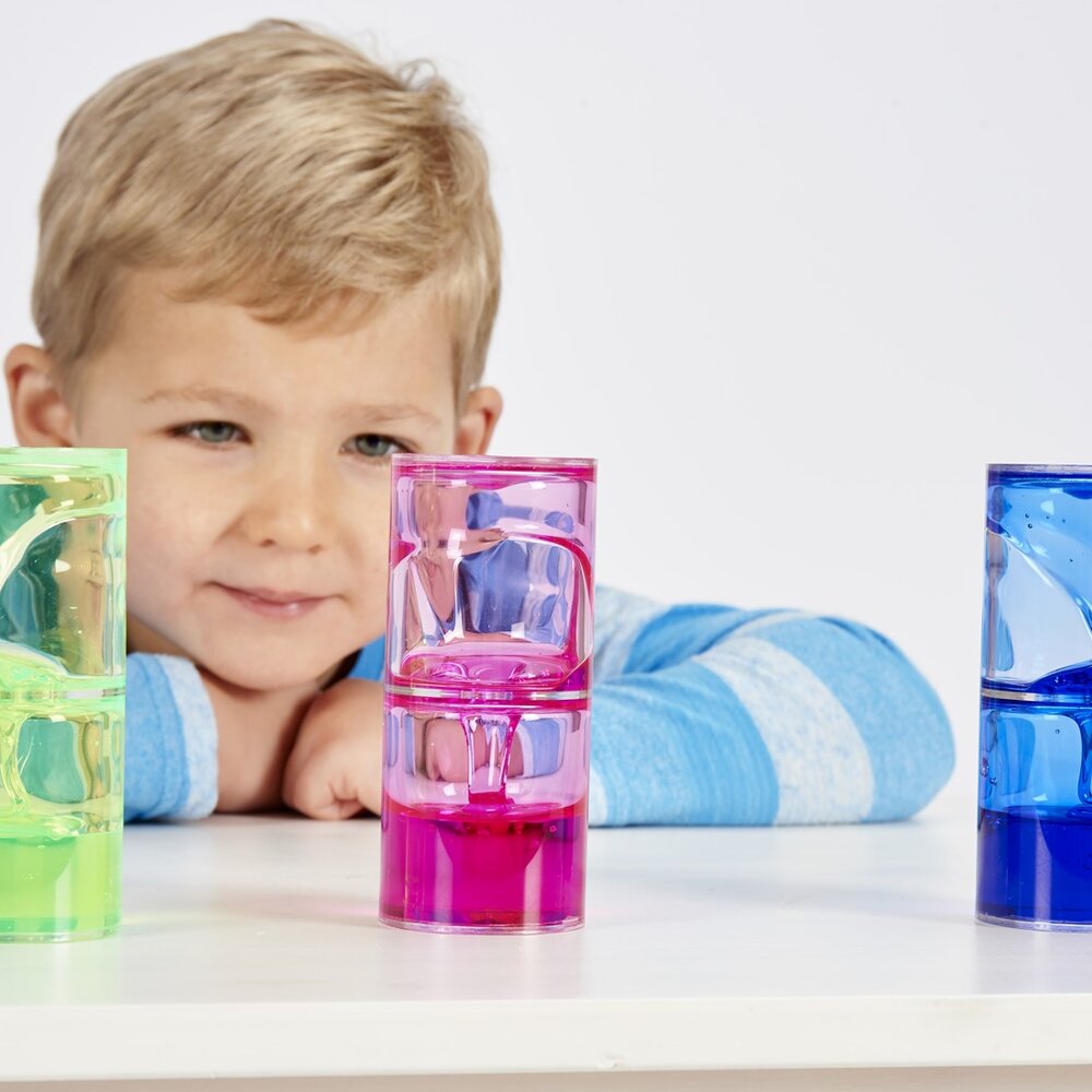 Doorschijnende Sensorische Ooze Tube Set