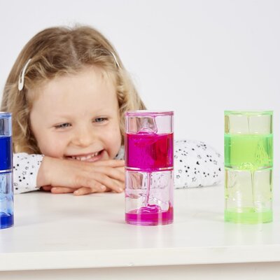 Doorschijnende Sensorische Ooze Tube Set