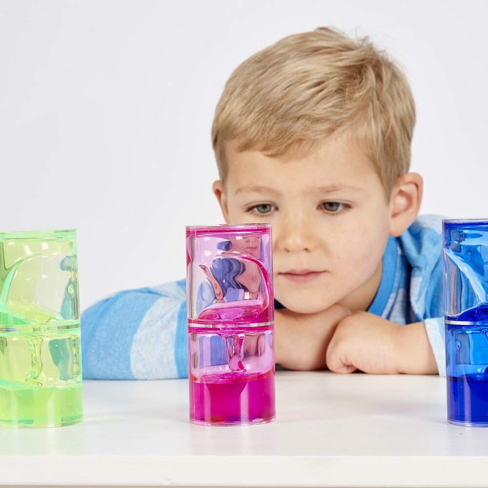 Doorschijnende Sensorische Ooze Tube Set