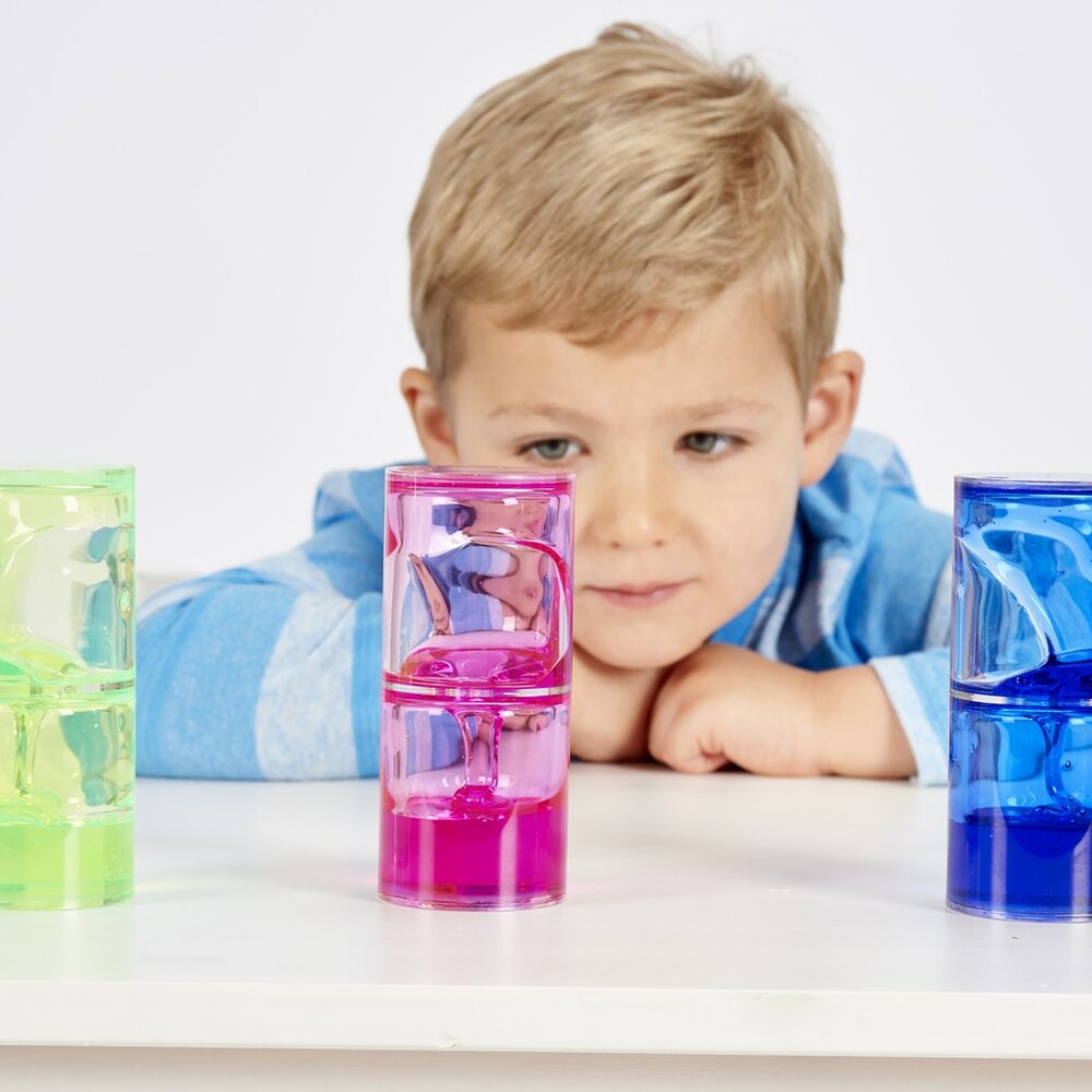 Doorschijnende Sensorische Ooze Tube Set